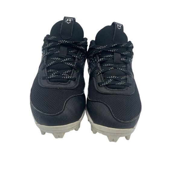 Under Armour UA Glyde RM Baseball Softball Cleats Black White Unisex Toddler 13 - Picture 3 of 8